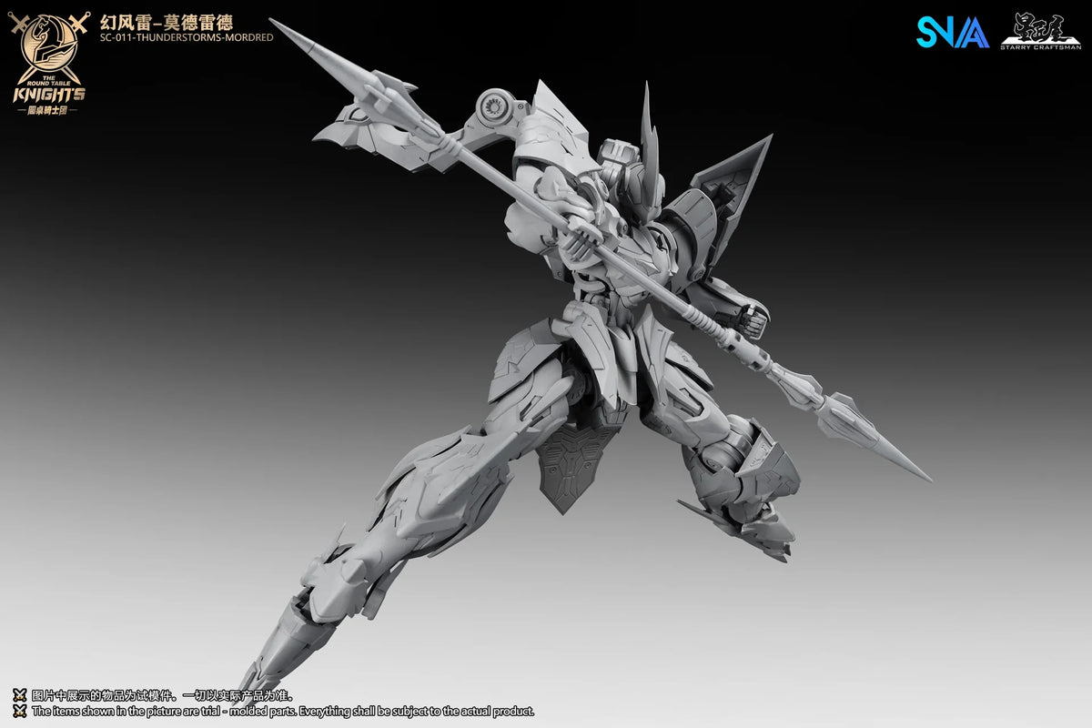 SC-011 Thunderstorms Mordred 1/144 Scale Model Kit "The Round Table Knights" | SNAA