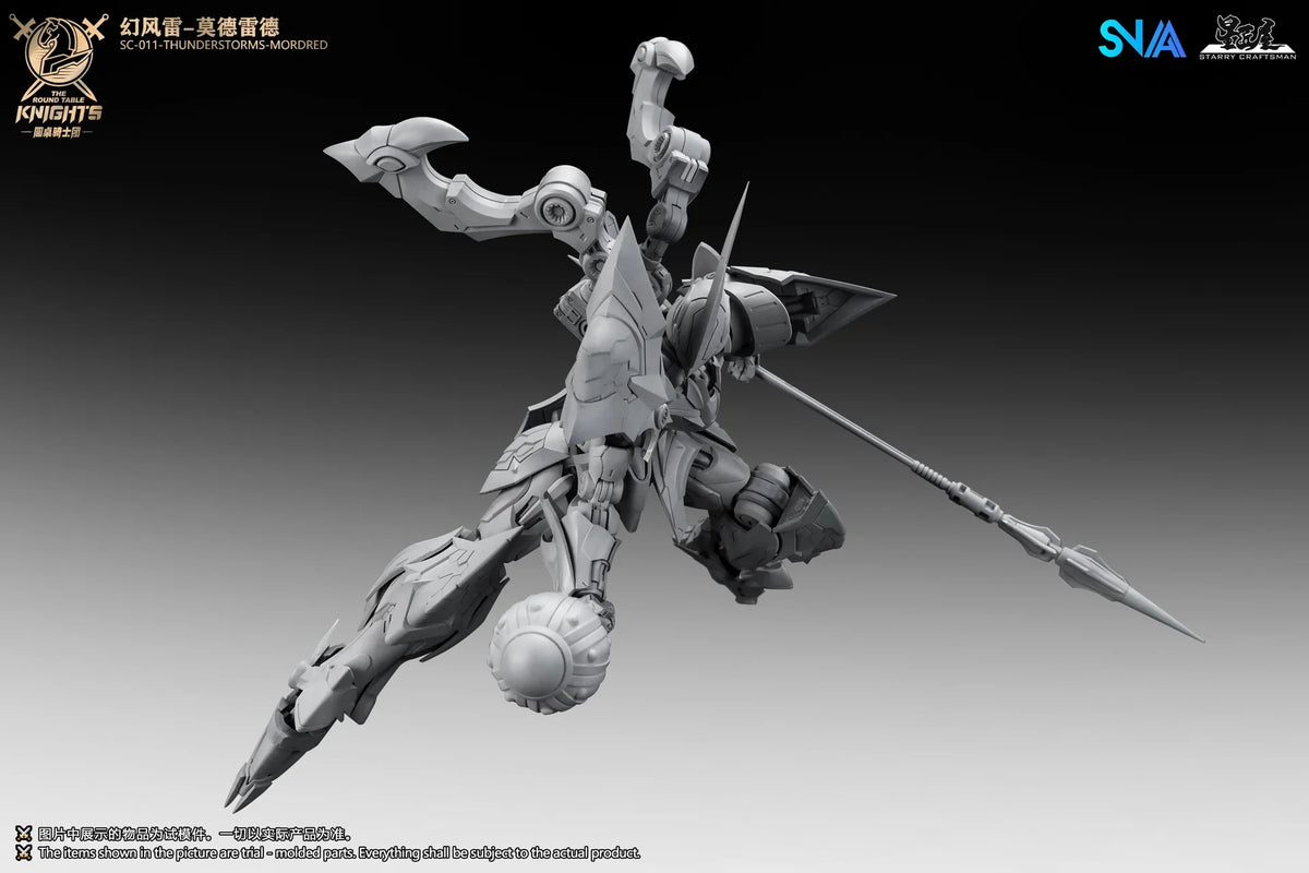 SC-011 Thunderstorms Mordred 1/144 Scale Model Kit "The Round Table Knights" | SNAA