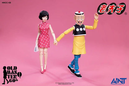 HKCC-02 1/12 Old Master Q: Mr.Qin & Mrs Chen – 60th Anniversary Edition "Old Master Q" | AINT Production