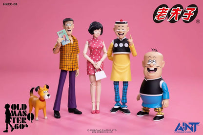 HKCC-02 1/12 Old Master Q: Mr.Qin & Mrs Chen – 60th Anniversary Edition "Old Master Q" | AINT Production