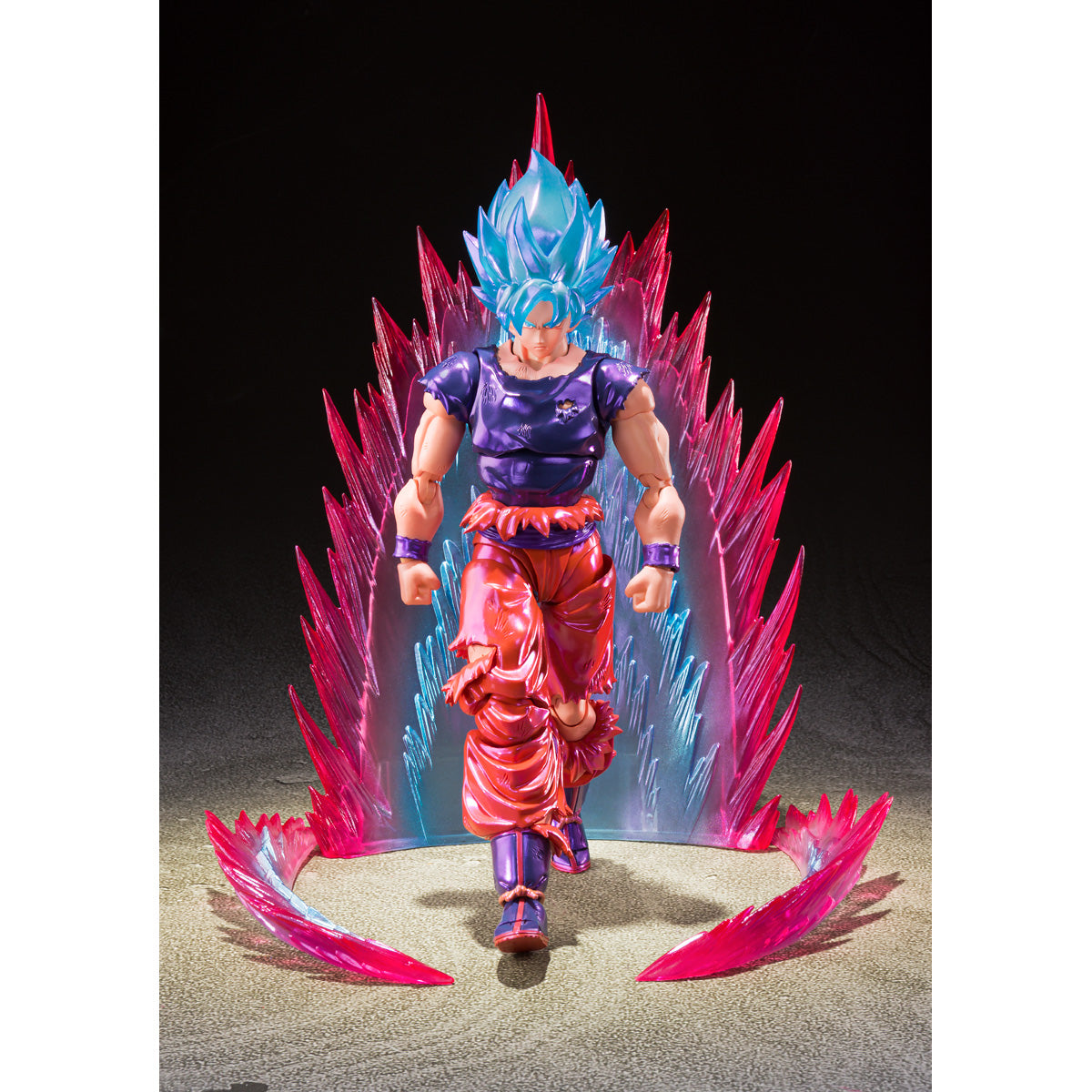 Super Saiyan God Super Saiyan Son Goku Kaio-Ken Event Exclusive Color Edition "Dragon Ball Super" - Tamashii Nations S.H.Figuarts