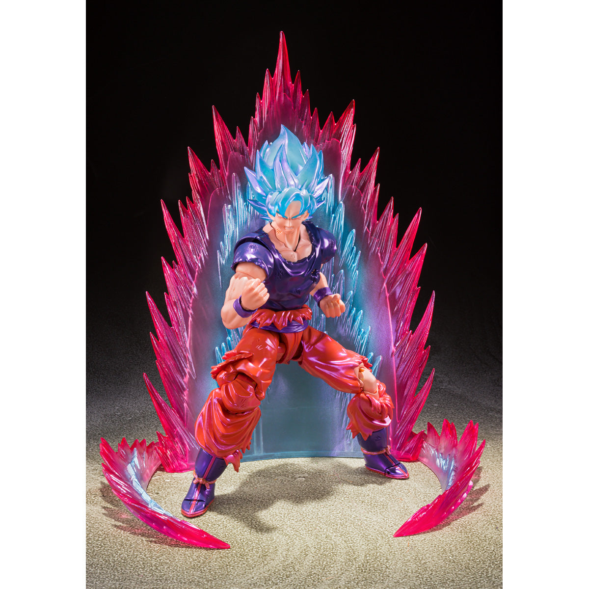Super Saiyan God Super Saiyan Son Goku Kaio-Ken Event Exclusive Color Edition "Dragon Ball Super" - Tamashii Nations S.H.Figuarts
