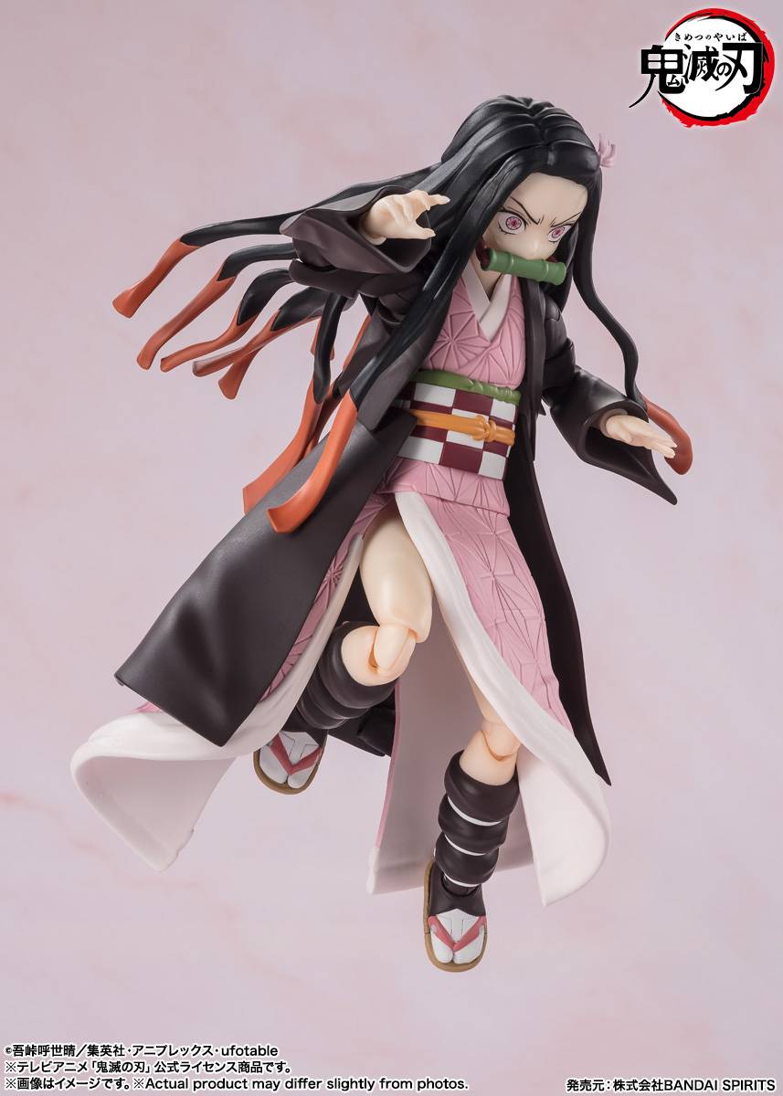 S.H.Figuarts Nezuko Kamado (Reissue) "Demon Slayer" | Bandai Tamashii Nations