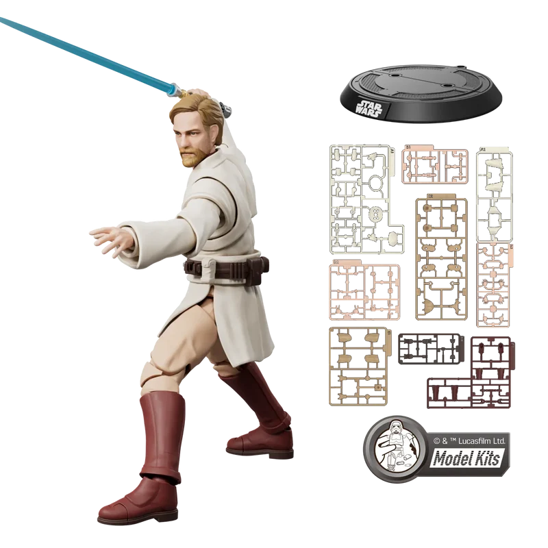 Champion Class 09 Obi-Wan Kenobi Model Kit "Star Wars: Revenge of the Sith" | Blokees