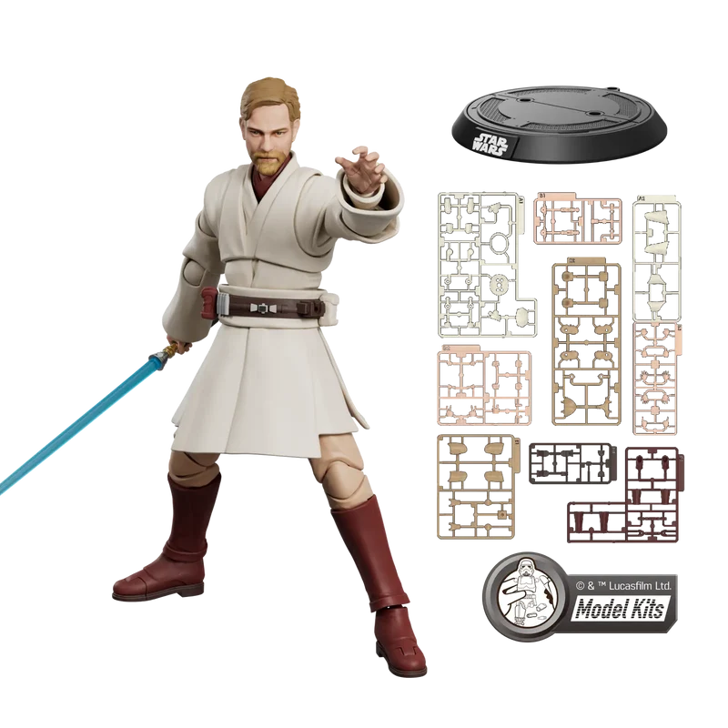 Champion Class 09 Obi-Wan Kenobi Model Kit "Star Wars: Revenge of the Sith" | Blokees