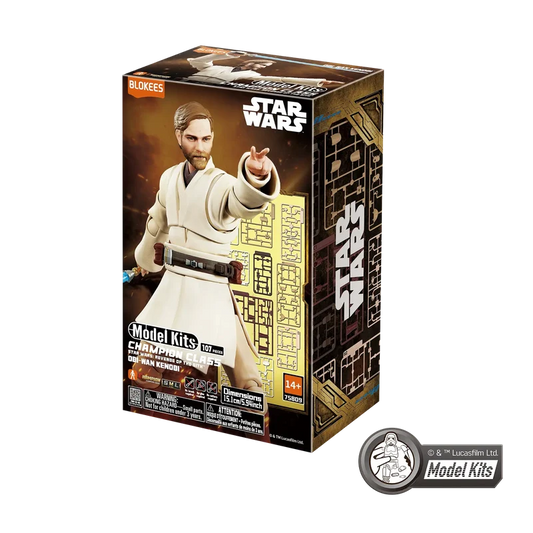 Champion Class 09 Obi-Wan Kenobi Model Kit "Star Wars: Revenge of the Sith" | Blokees