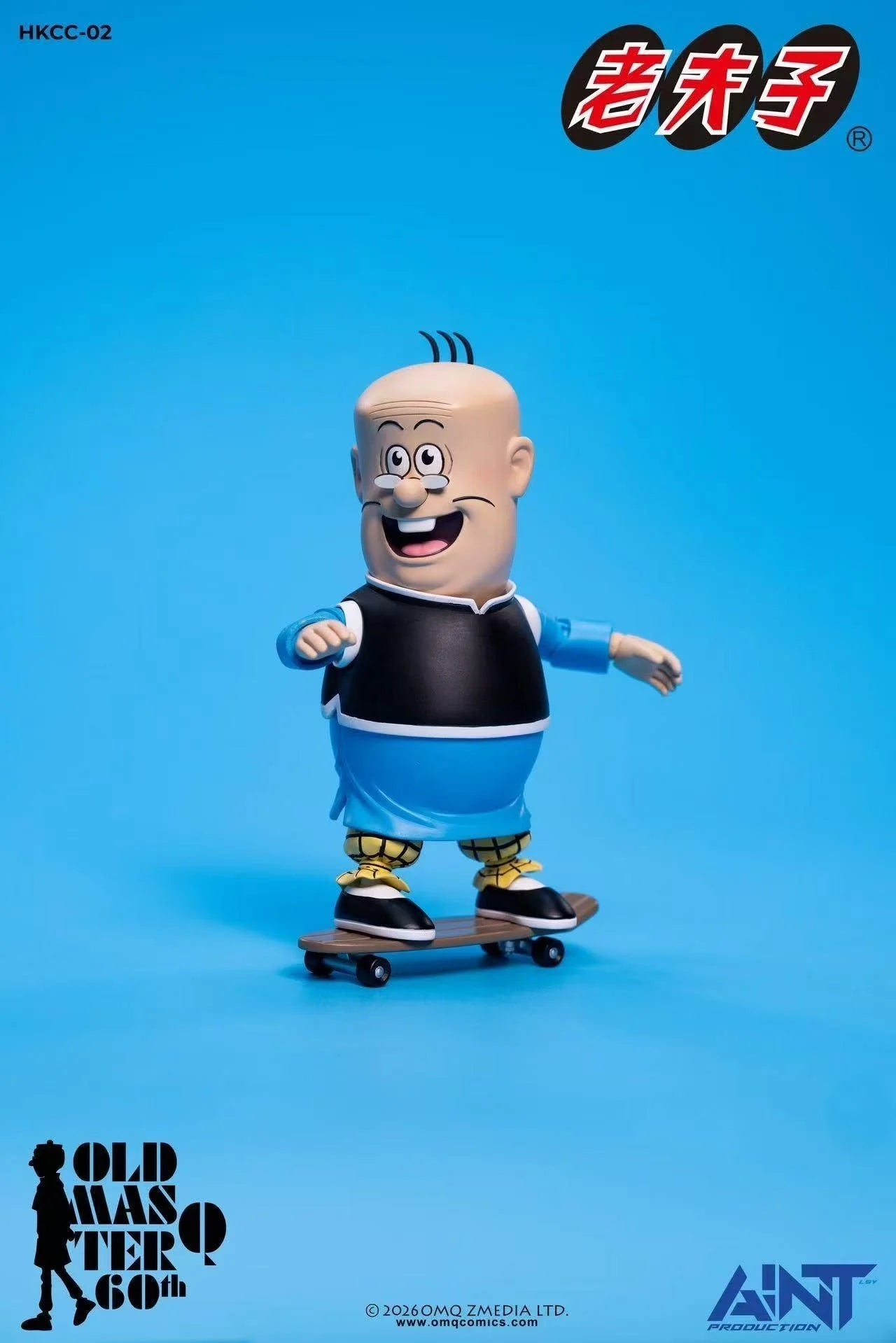 HKCC-02 1/12 Old Master Q: Big Potato 60th Anniversary Edition "Old Master Q" | AINT Production