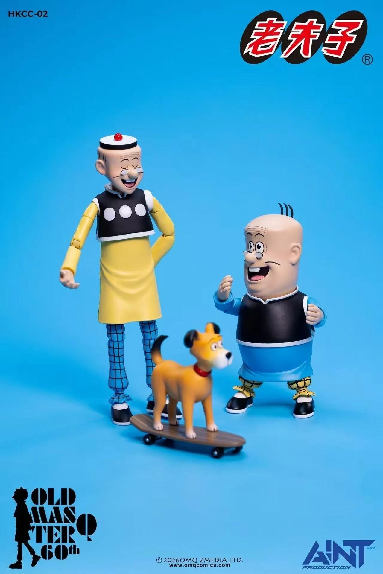 HKCC-02 1/12 Old Master Q: Big Potato 60th Anniversary Edition "Old Master Q" | AINT Production