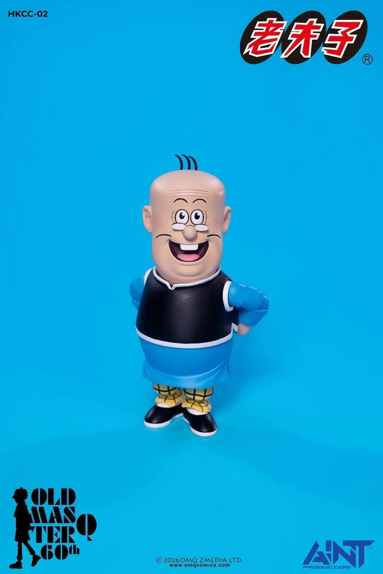 HKCC-02 1/12 Old Master Q: Big Potato 60th Anniversary Edition "Old Master Q" | AINT Production