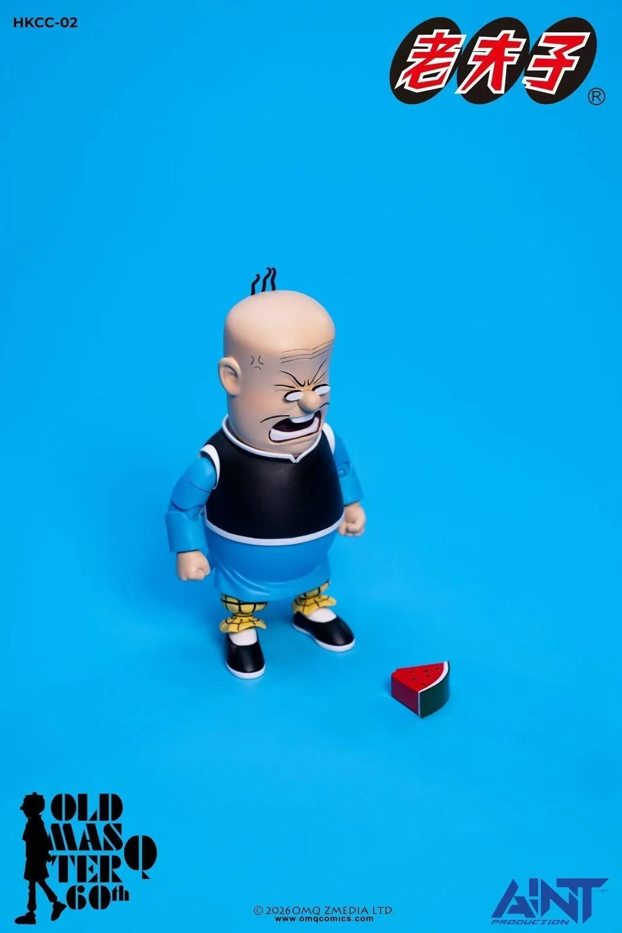 HKCC-02 1/12 Old Master Q: Big Potato 60th Anniversary Edition "Old Master Q" | AINT Production