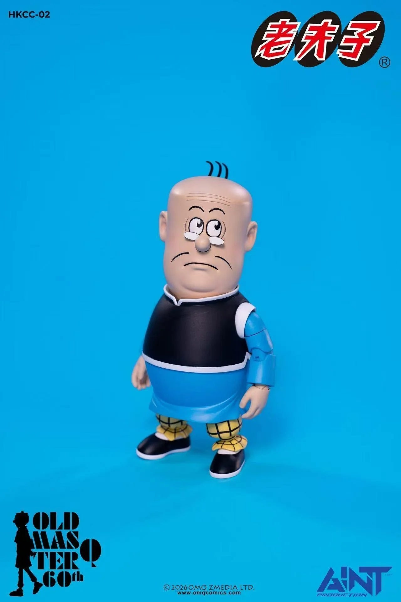 HKCC-02 1/12 Old Master Q: Big Potato 60th Anniversary Edition "Old Master Q" | AINT Production