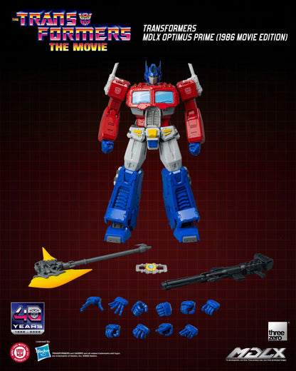 Optimus Prime (1986 Movie Edition) MDLX "Transformer 1986" | Threezero