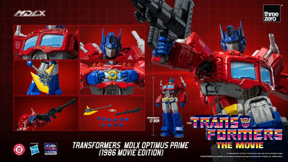 Optimus Prime (1986 Movie Edition) MDLX "Transformer 1986" | Threezero