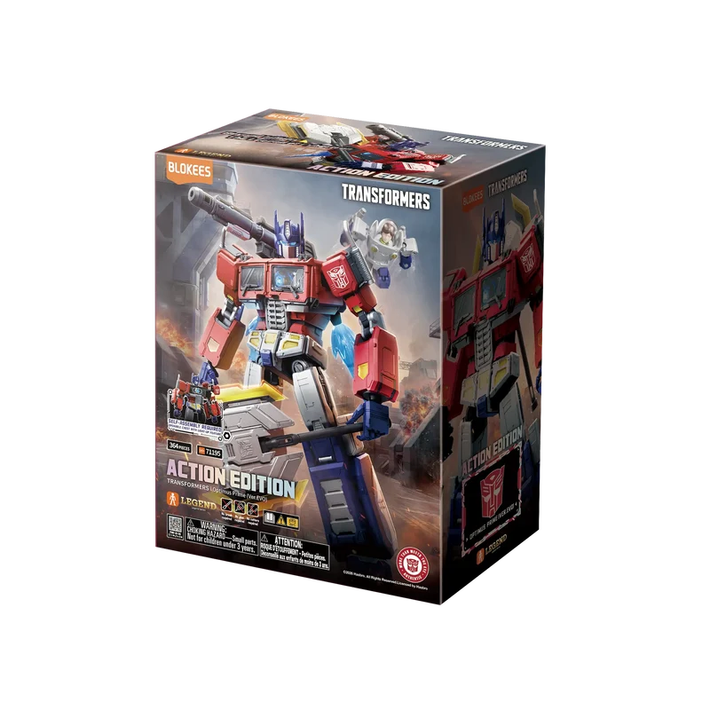 Action Edition 07 Optimus Prime (Ver. EVO) "Transformers" | Blokees