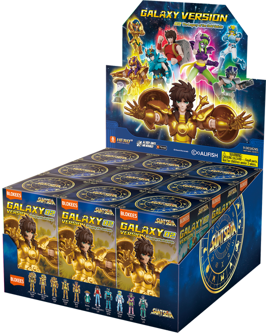 Saint Seiya Blokees Galaxy 02 Version "The Legacy of the Gold" Saints Series 2 | Blokees Model Kit
