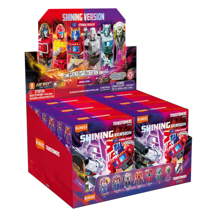 Transformers Blokees Shining Version Vol. 5 "Eternal Rivalry"- Box of 6 | Blokees