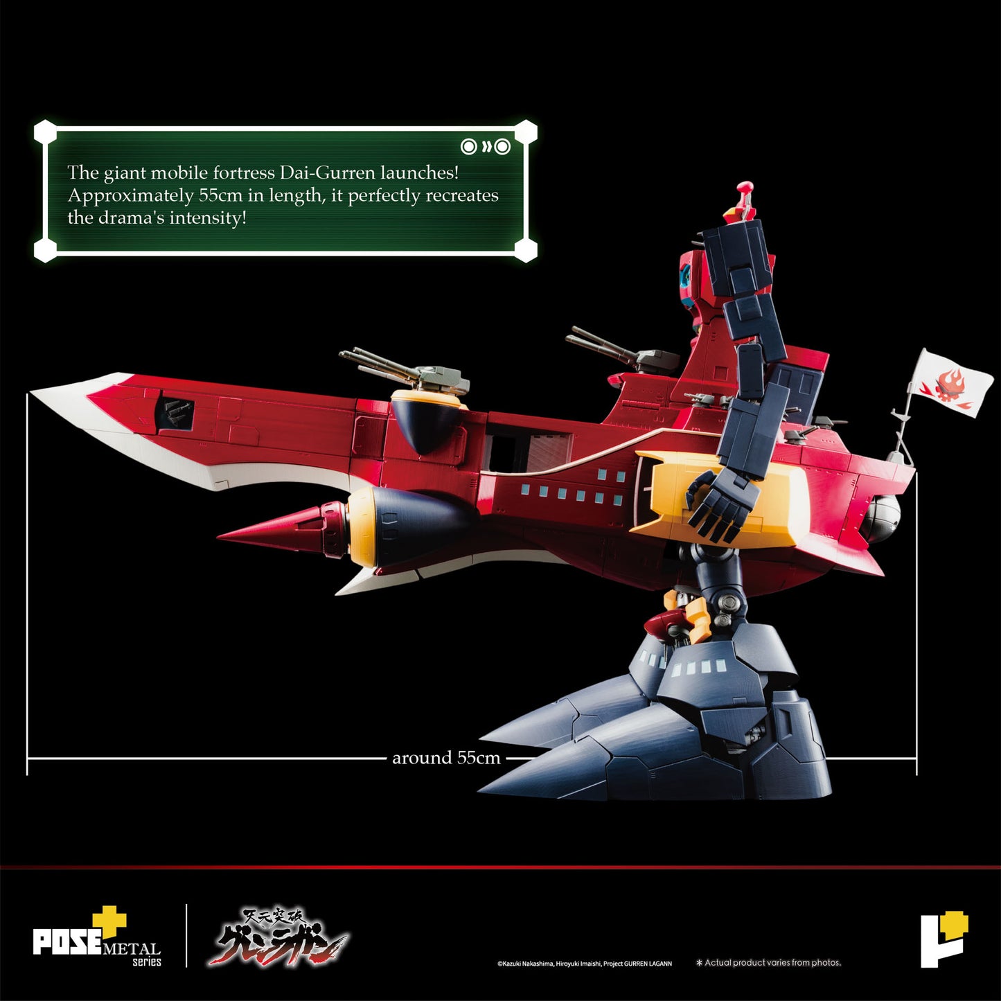 POSE+ Metal Series Dai-Gurren "Gurren Lagaan" | Pose+