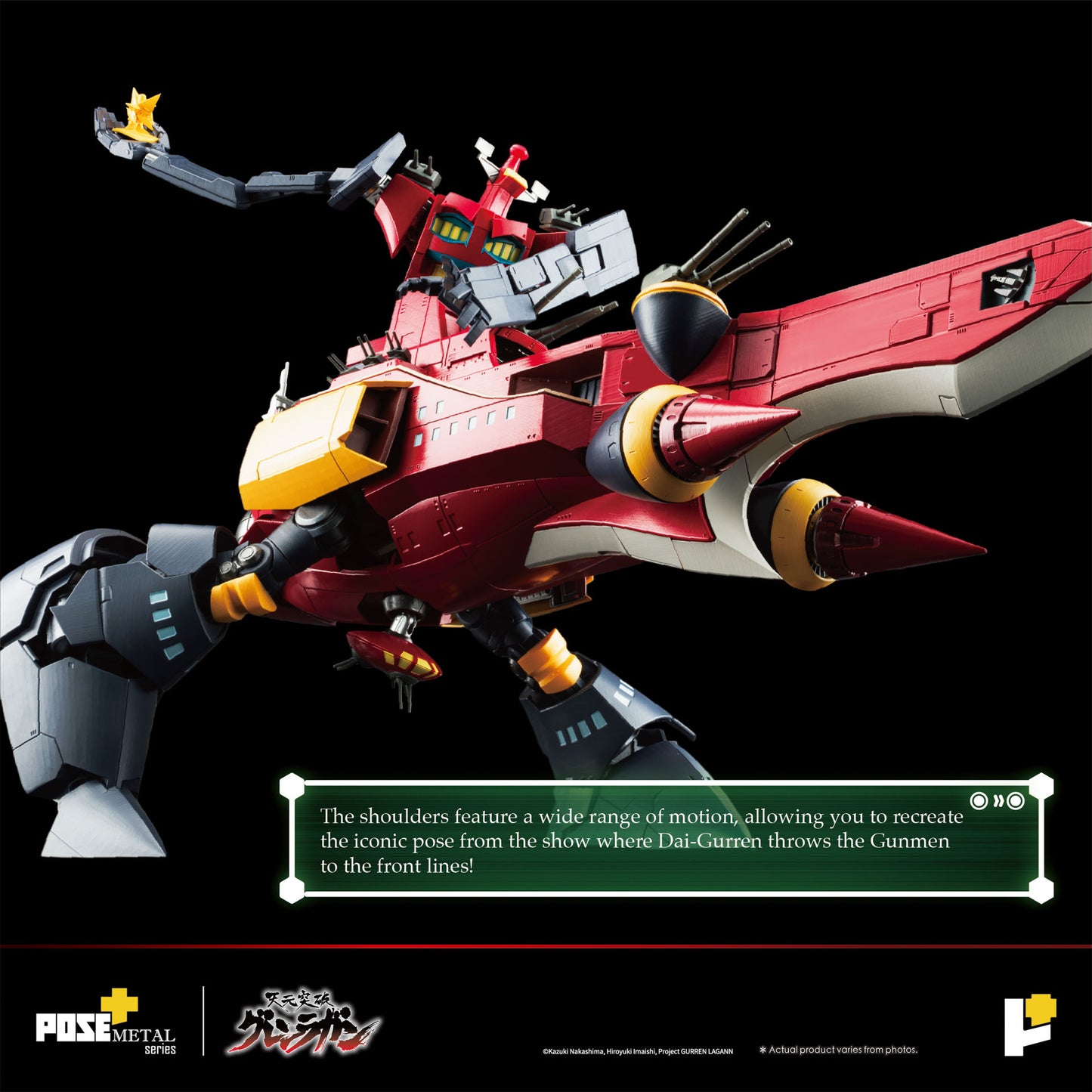 POSE+ Metal Series Dai-Gurren "Gurren Lagaan" | Pose+