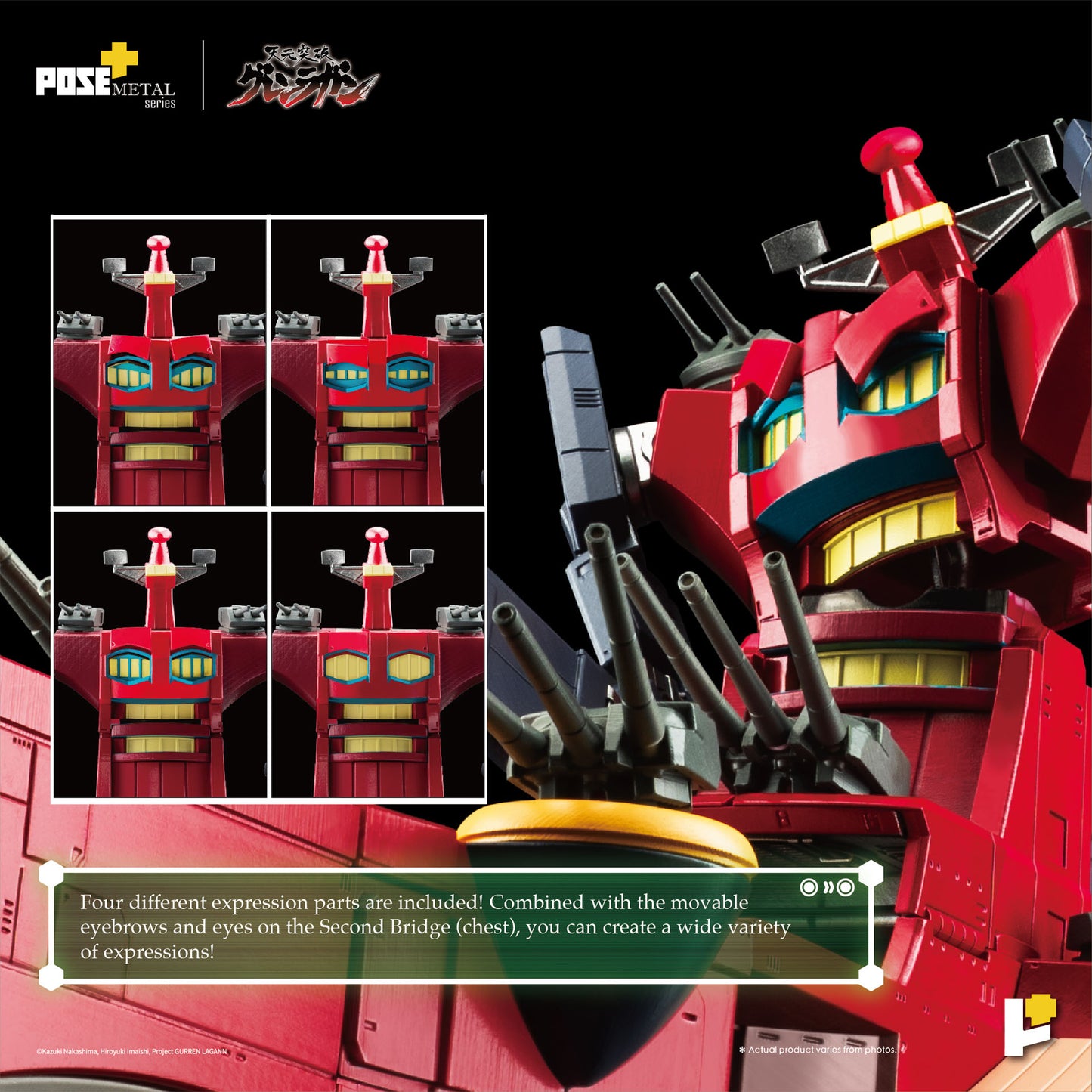 POSE+ Metal Series Dai-Gurren "Gurren Lagaan" | Pose+