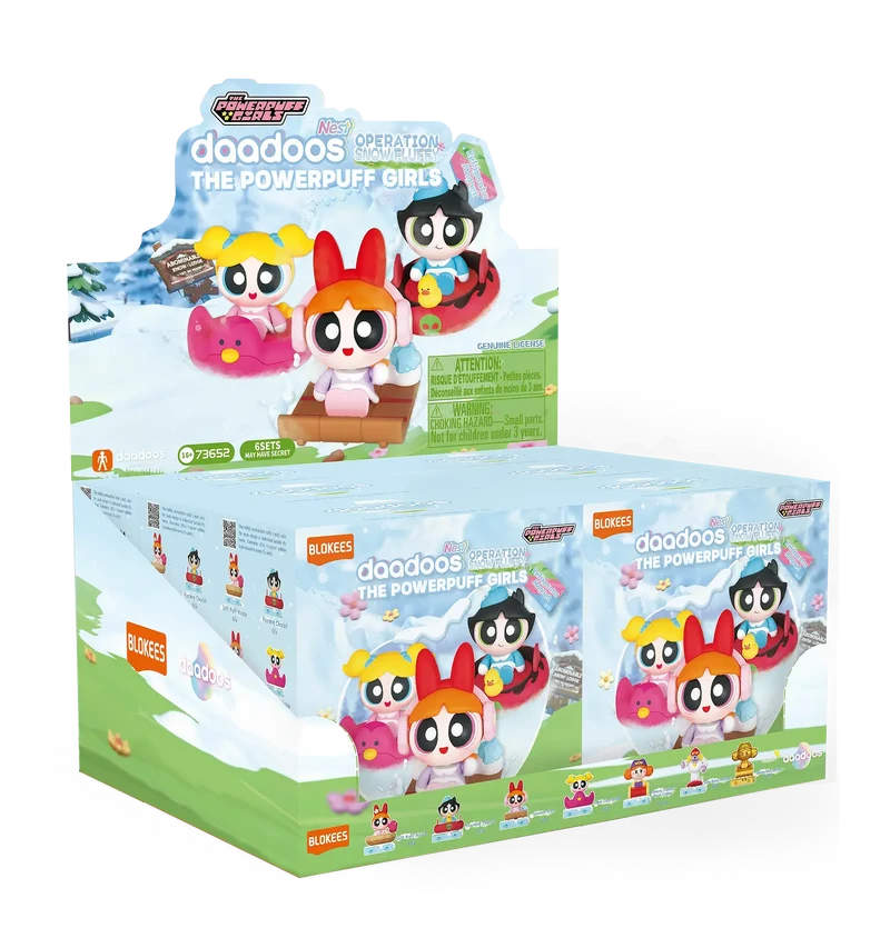 The Powerpuff Girls daadoos Nest Series 01 Operation Snow Fluffy "The Powerpuff Girls" | Blokees