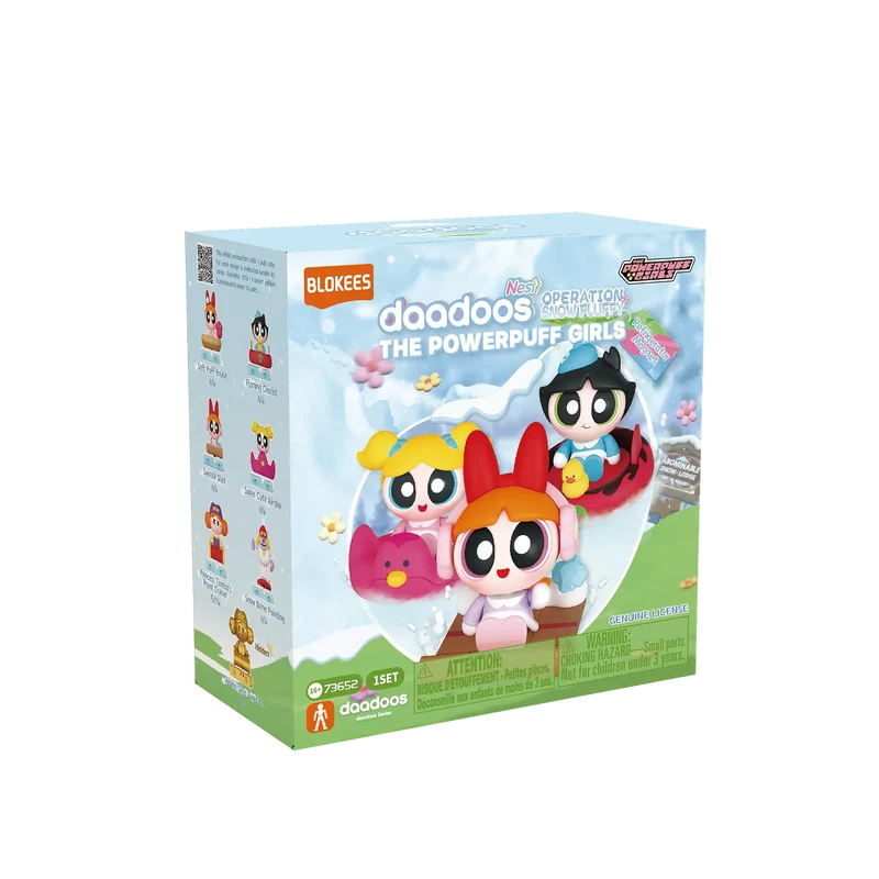 The Powerpuff Girls daadoos Nest Series 01 Operation Snow Fluffy "The Powerpuff Girls" | Blokees