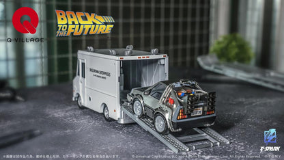 QV-04 Q Village Back to the Future Time Machine DX Set "Back to the Future Part 1" | Takara Tomy T-Spark