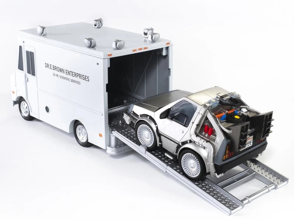 QV-04 Q Village Back to the Future Time Machine DX Set "Back to the Future Part 1" | Takara Tomy T-Spark