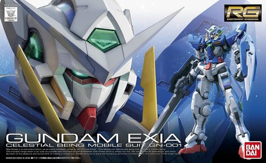 RG 15 Gundam Exia "Mobile Suit Gundam 00" - Bandai Hobby 1/144 Scale Real Grade Model Kit