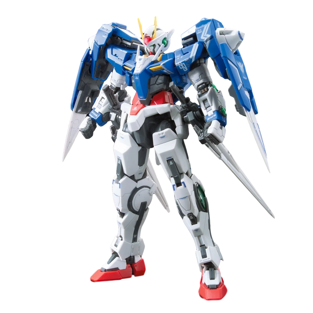 RG 18 GN-0000+GNR-010 00 Raiser " Gundam 00" - Bandai Hobby 1/144 Scale Real Grade Model Kit