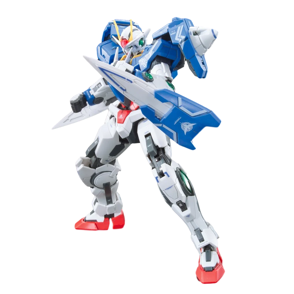 RG 18 GN-0000+GNR-010 00 Raiser " Gundam 00" - Bandai Hobby 1/144 Scale Real Grade Model Kit