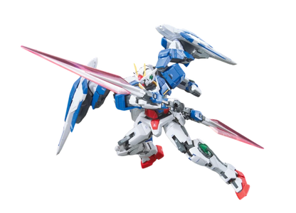 RG 18 GN-0000+GNR-010 00 Raiser " Gundam 00" - Bandai Hobby 1/144 Scale Real Grade Model Kit
