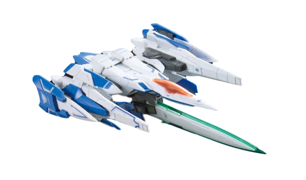 RG 18 GN-0000+GNR-010 00 Raiser " Gundam 00" - Bandai Hobby 1/144 Scale Real Grade Model Kit