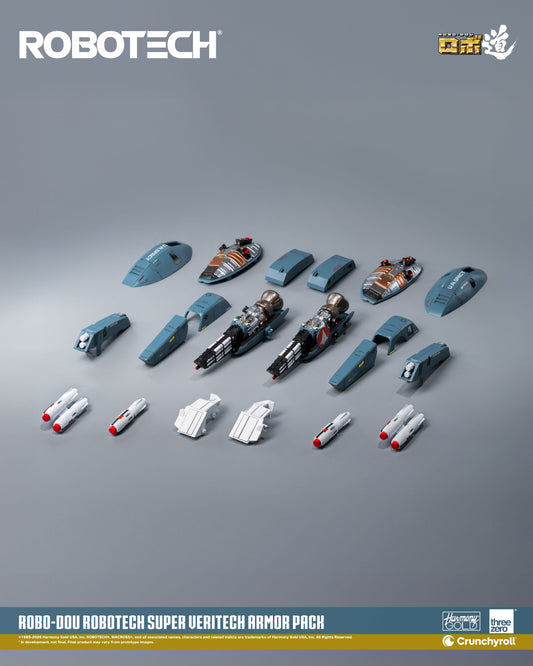 ROBO-DOU VF‐1 Super Veritech Armor Pack "Robotech" | Threezero
