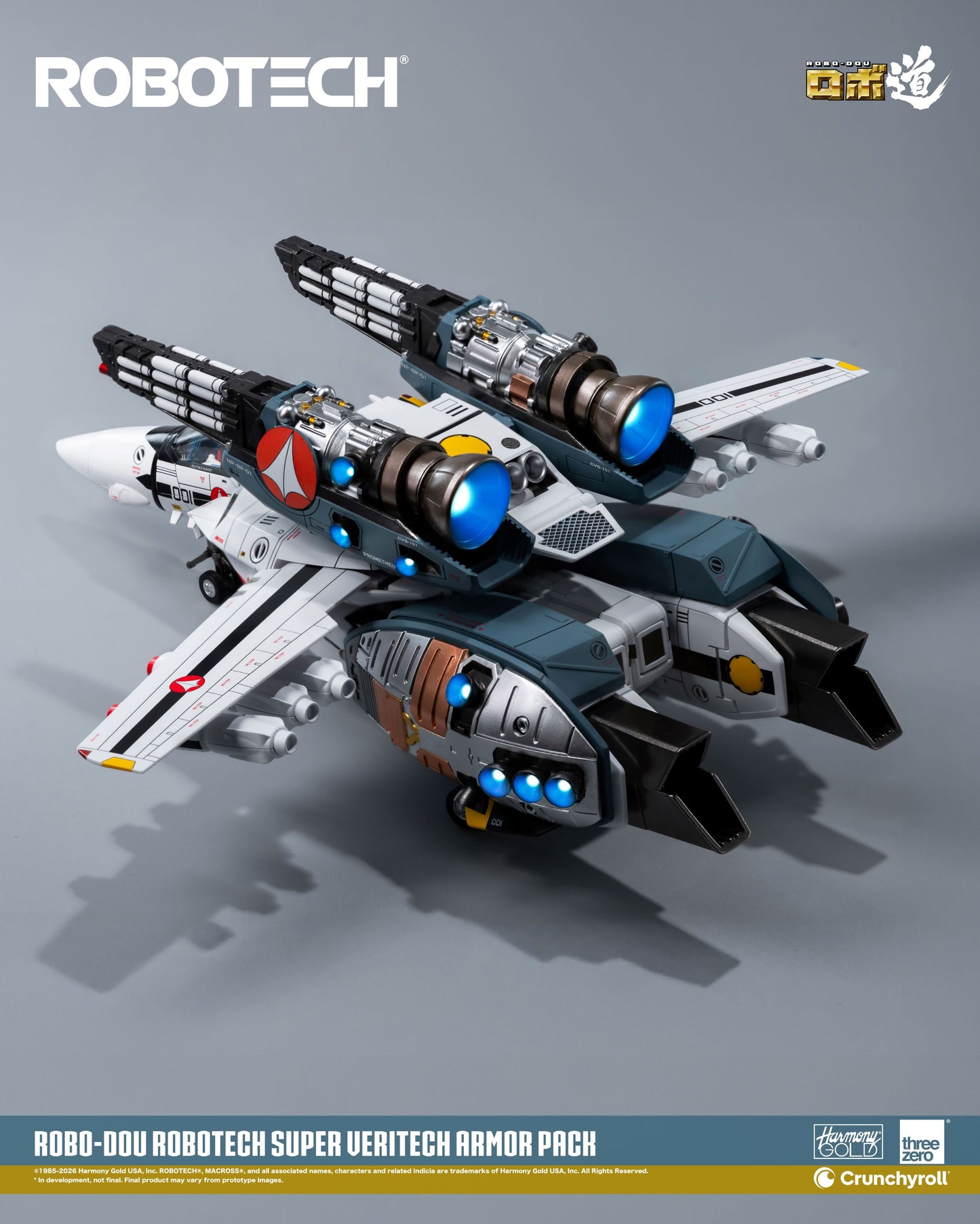 ROBO-DOU VF‐1 Super Veritech Armor Pack "Robotech" | Threezero
