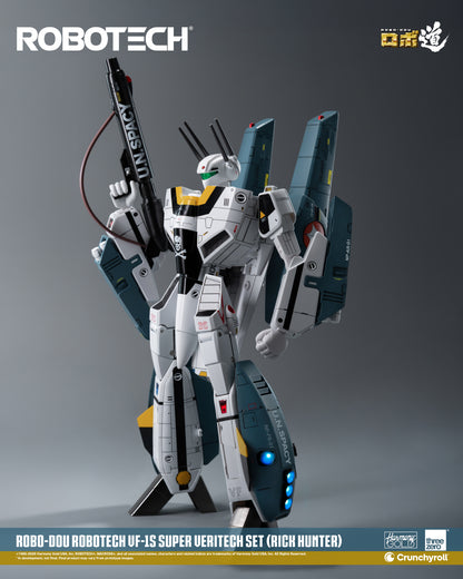 ROBO-DOU VF‐1S Veritech (Roy Fokker) Super Veritech Set "Robotech" | Threezero