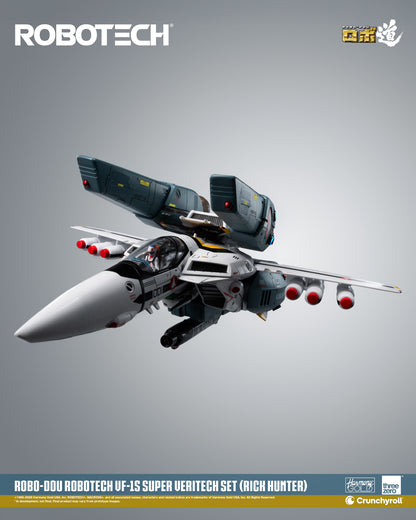 ROBO-DOU VF‐1S Veritech (Roy Fokker) Super Veritech Set "Robotech" | Threezero