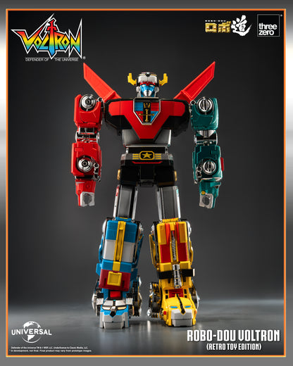 Pre Order ROBO-DOU Voltron (Retro Toy Edition)