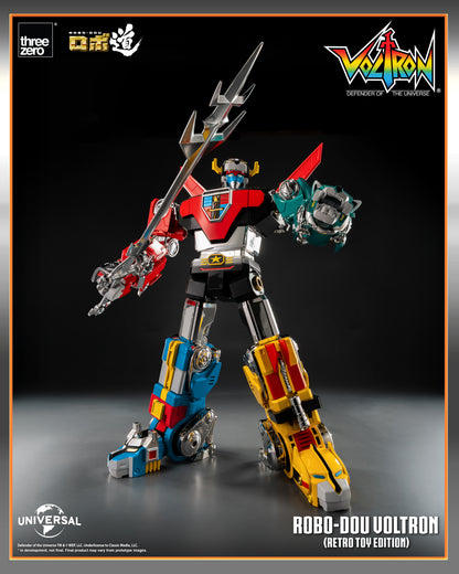 Pre Order ROBO-DOU Voltron (Retro Toy Edition)