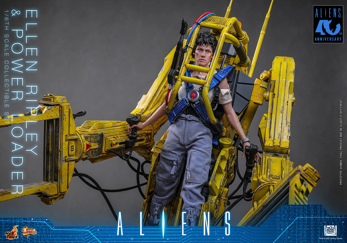 Hot Toys 1/6 Ellen Ripley and Power Loader "Aliens" | Hot Toys