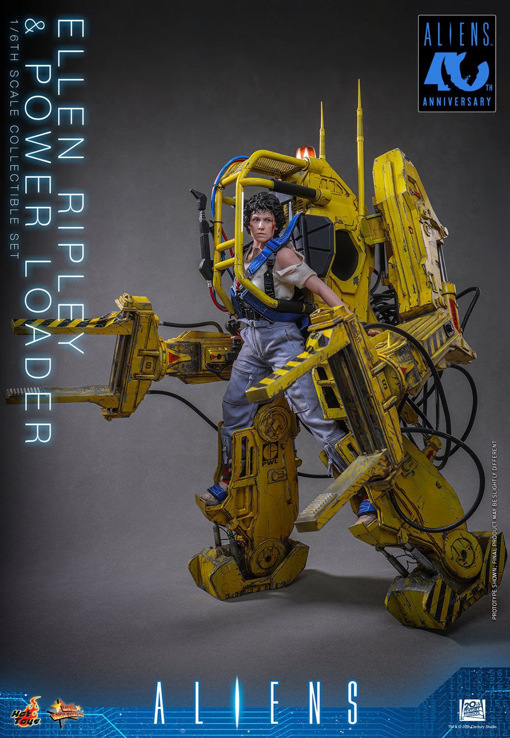 Hot Toys 1/6 Ellen Ripley and Power Loader "Aliens" | Hot Toys
