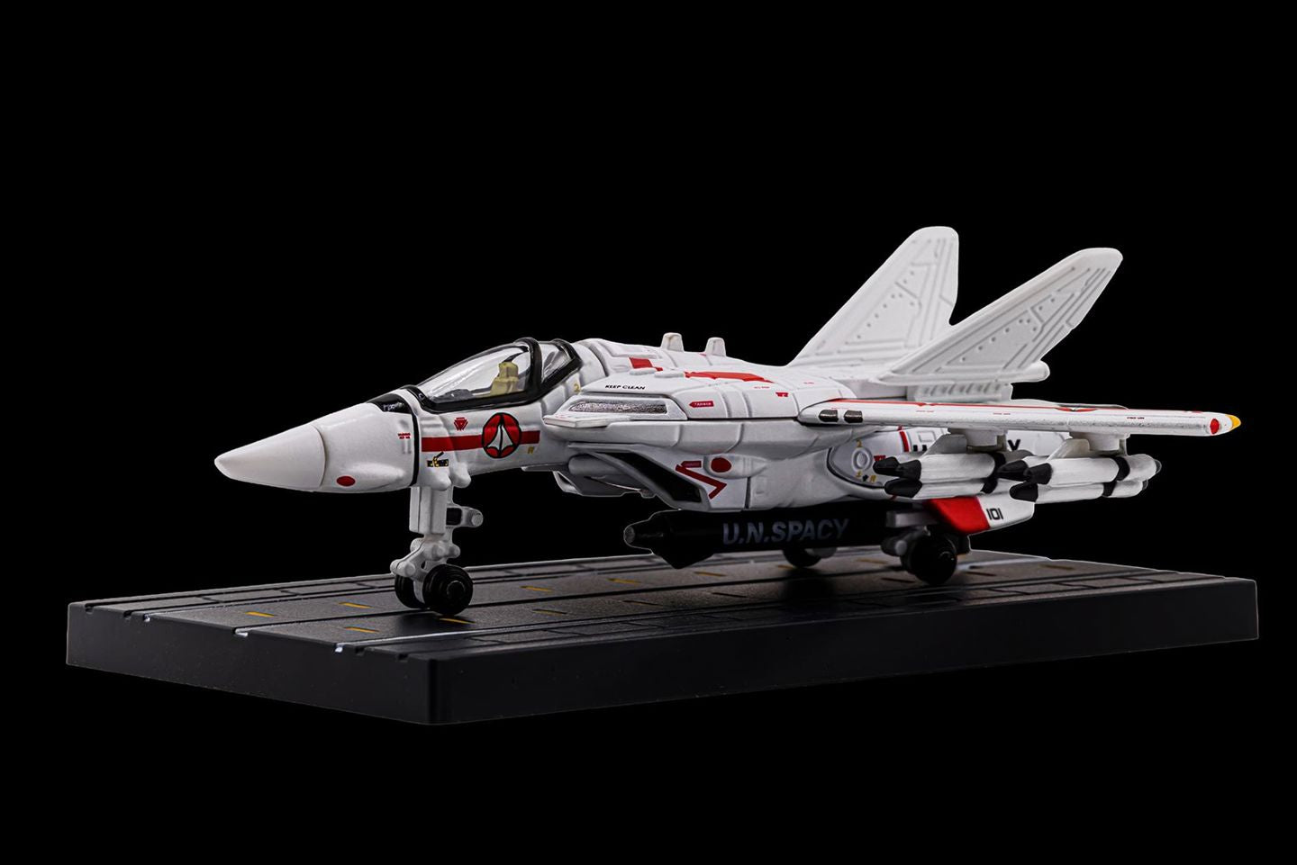 Kids Logic "Robotech" Mini Metal 002 Robotech Veritech VF-1J (Fighter Mode) | Kids Logic
