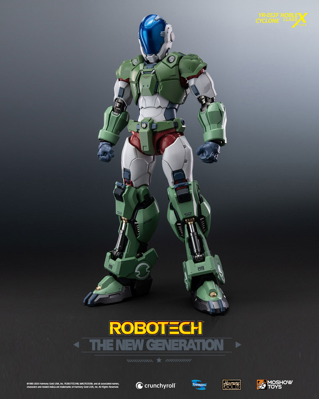 YR-052F Cyclone Noble Class X (Reissue) "Robotech: The New Generation" | Moshow Toys