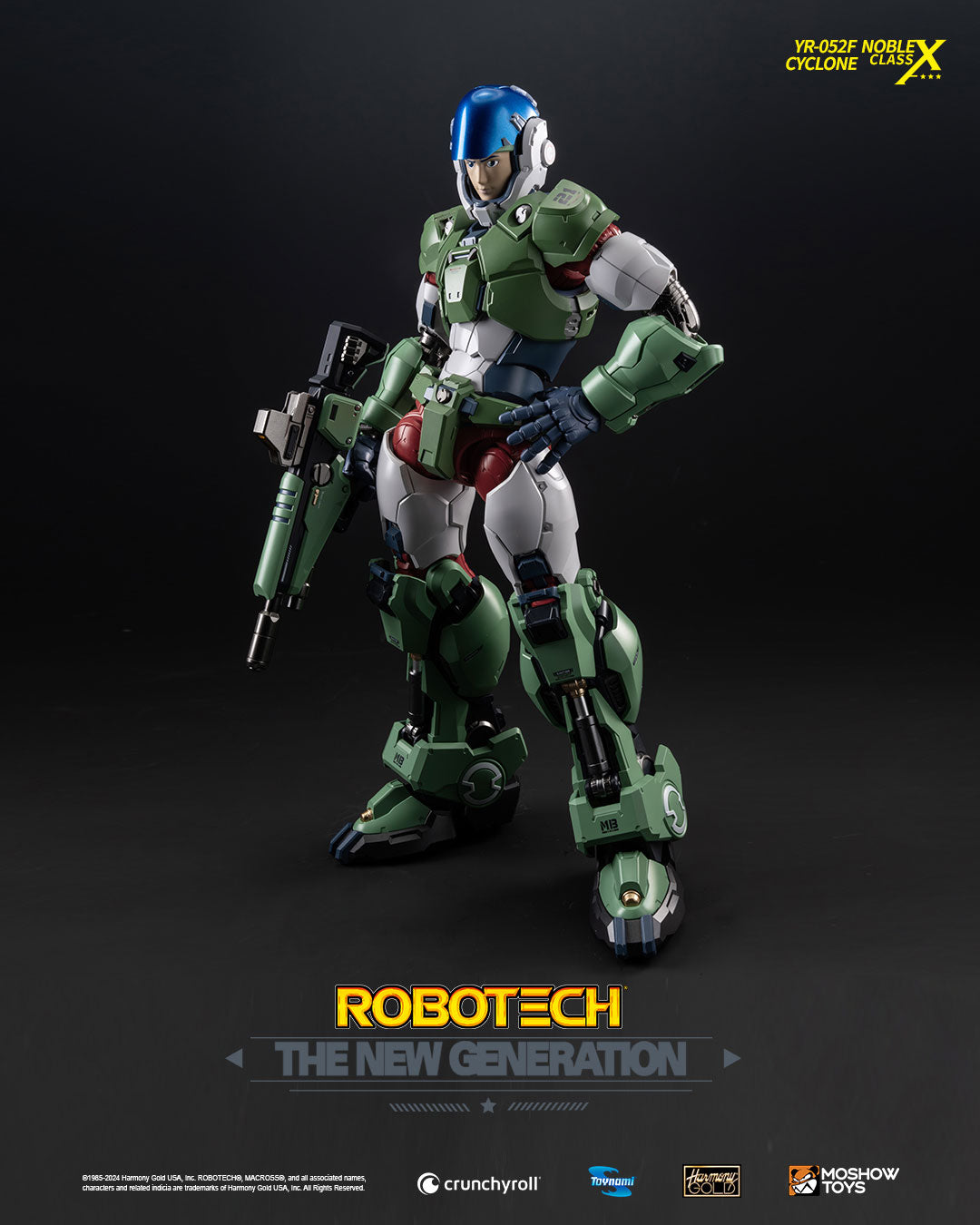 YR-052F Cyclone Noble Class X (Reissue) "Robotech: The New Generation" | Moshow Toys