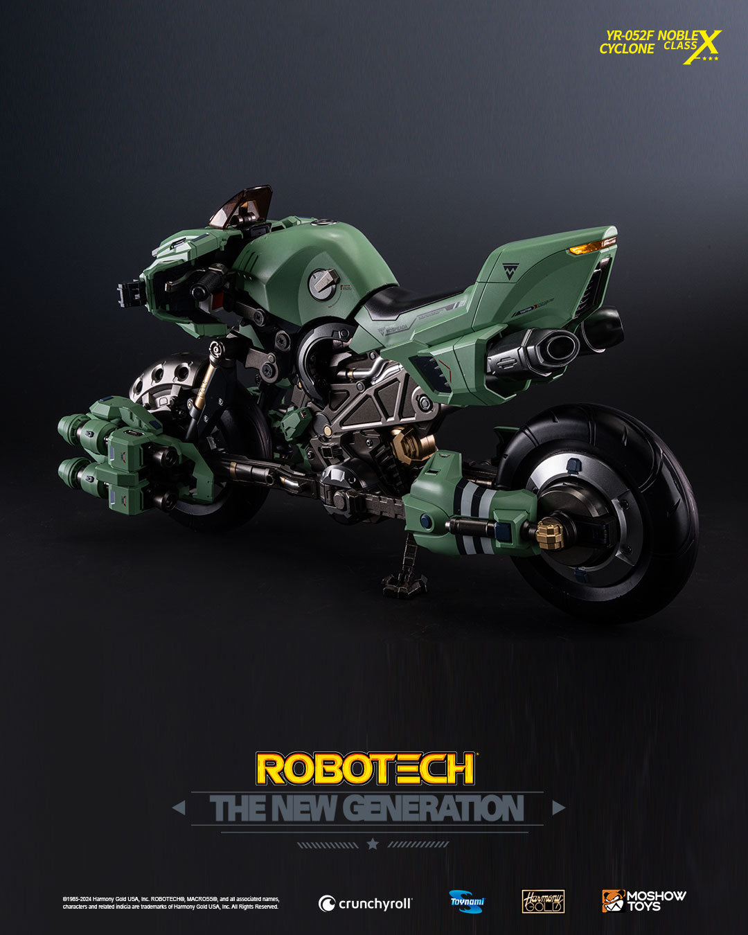 YR-052F Cyclone Noble Class X (Reissue) "Robotech: The New Generation" | Moshow Toys