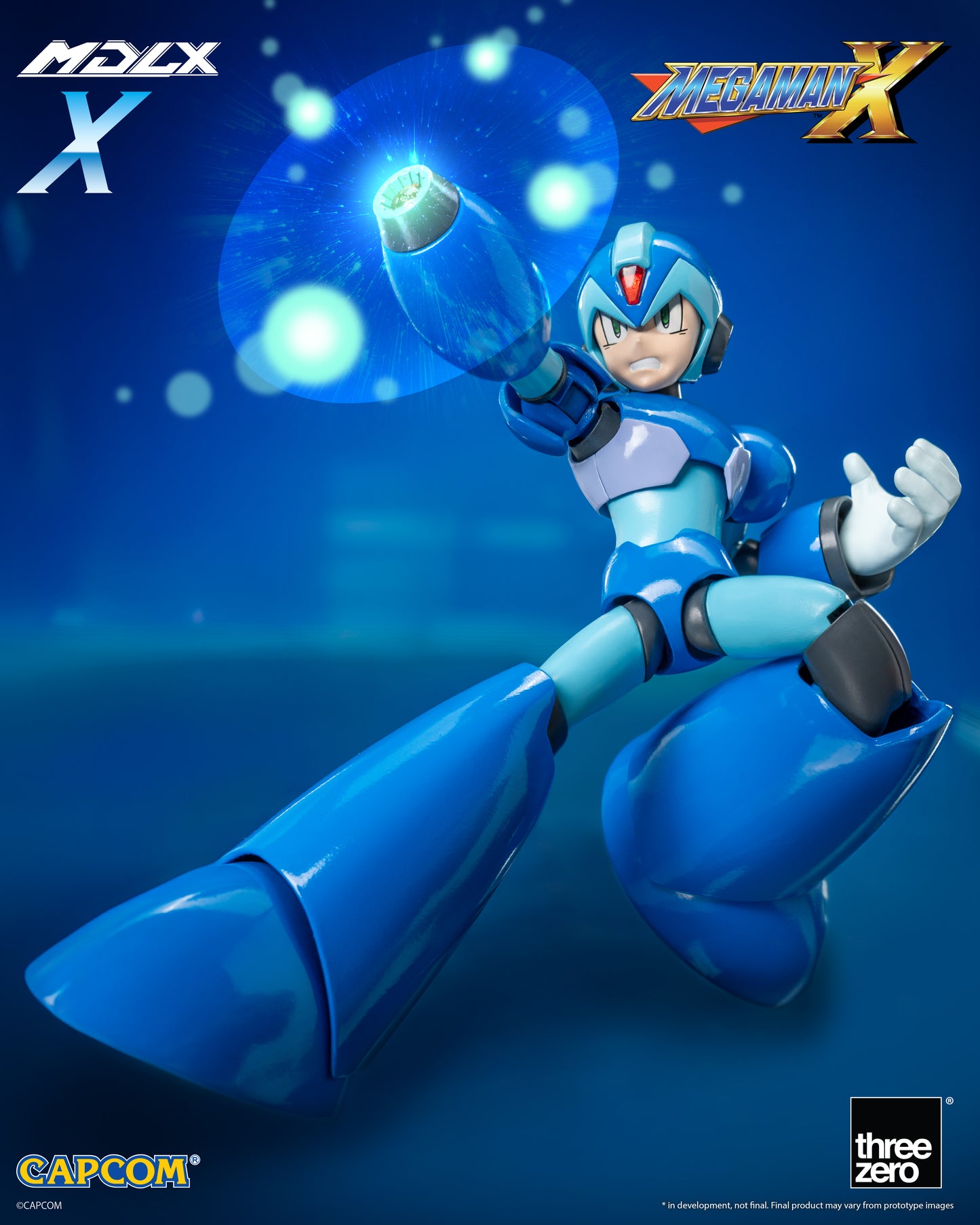 Pre Order Mega Man X / Rockman X MDLX Articulated Action Figure - Threezero