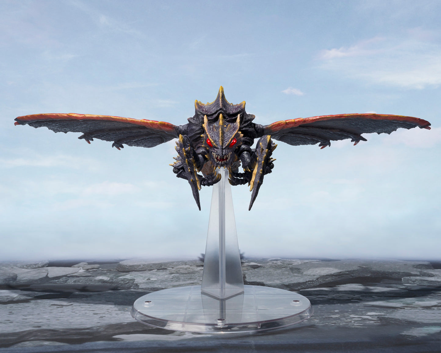 Pre Order S.H.MonsterArts Megaguirus Evolution Set "Godzilla" | Bandai Tamashii Nations