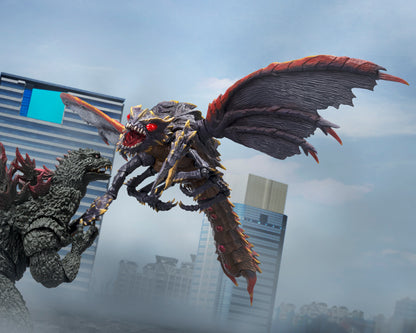 Pre Order S.H.MonsterArts Megaguirus Evolution Set "Godzilla" | Bandai Tamashii Nations