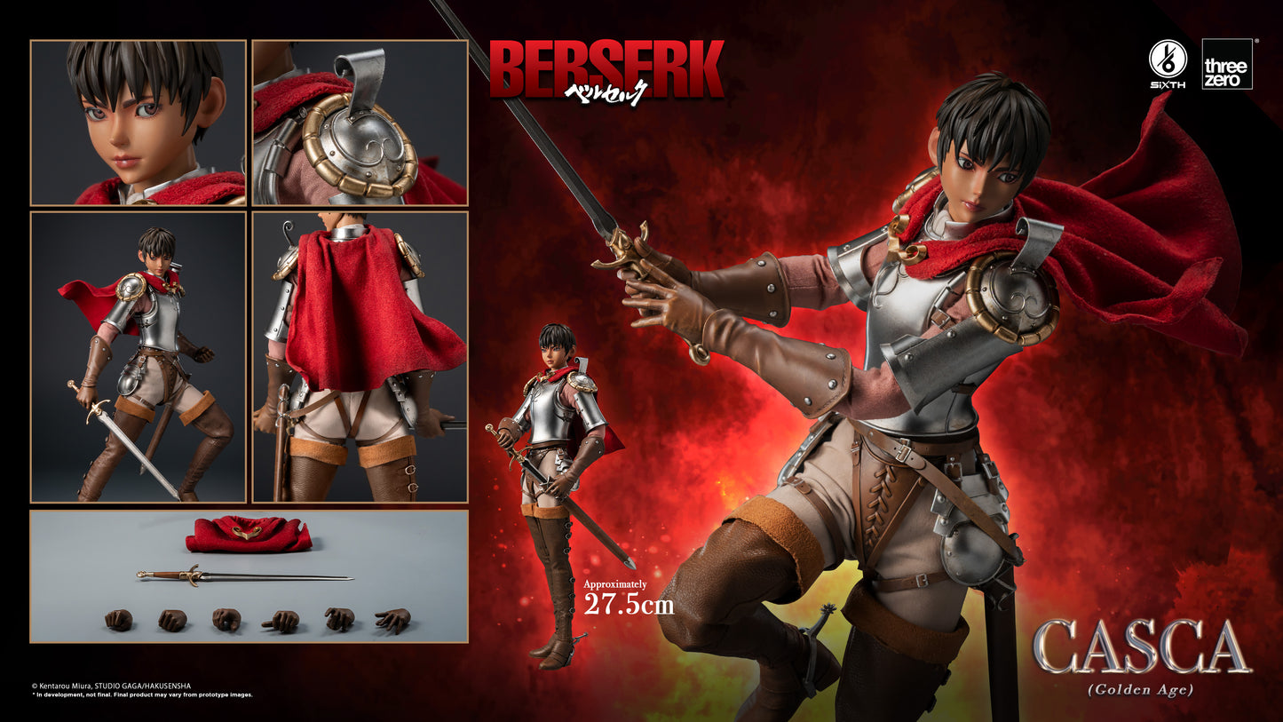 Threezero Casca (Golden Age) 1/6 "Berserk " | Threezero 1/6 Scale