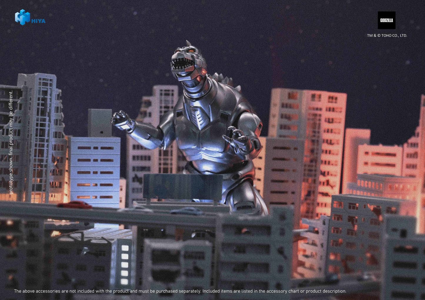 Pre Order Mechagodzilla PX (1993) "Godzilla Vs Mechagodzilla" - Hiya Toys Exquisite Basic Series