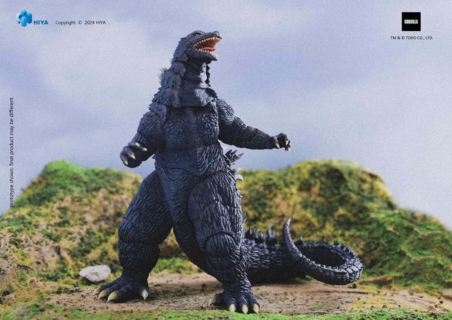 Pre Order Godzilla PX (2002) "Godzilla vs Mechagodzilla" - Hiya Toys Exquisite Basic Series